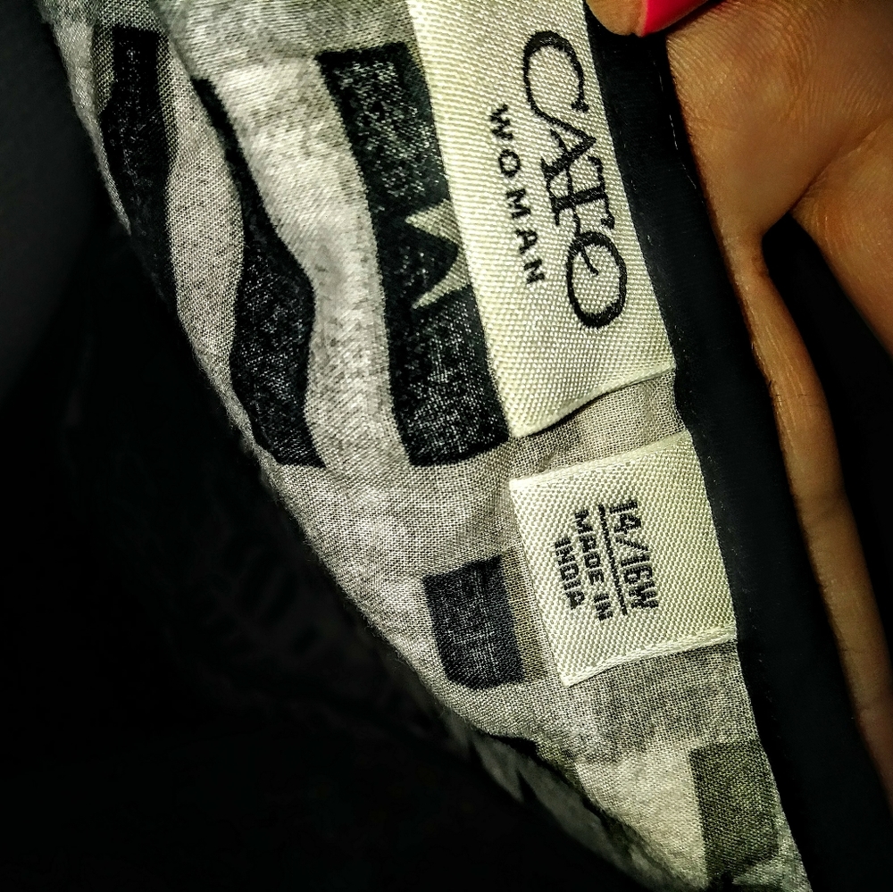Cato Top Size XXL Light Weight Buckle Front EUC - Picture 9 of 10